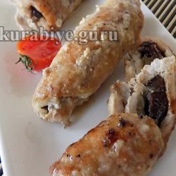 Рулетики из свинины с начинкой в духовке