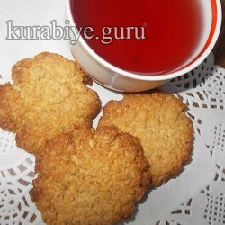 Кокосово-овсяное печенье без муки