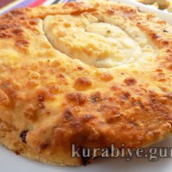 Сирний плесканець з начинкою
