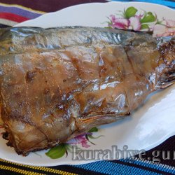 Короп фарширований батоном з яйцями