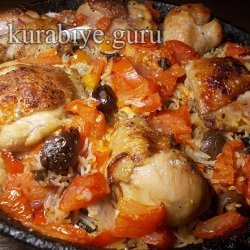 Курча з рисом по-італійськи