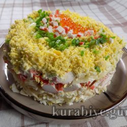 Крабові палички під шубою