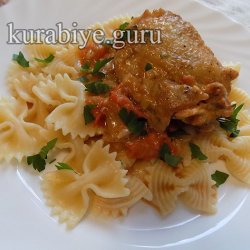 Куриный паприкаш 