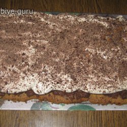Кофейно-ореховые пирожные с трюфельной прослойкой