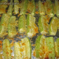 Кабачки, запеченные в духовке с чесноком и сыром