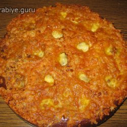 Пирог с фрикадельками