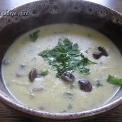 Грибной суп по-французски, рецепт