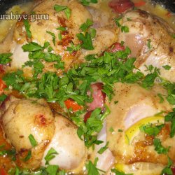 Лимонный цыплёнок с рисом