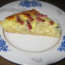 Луковый пирог 